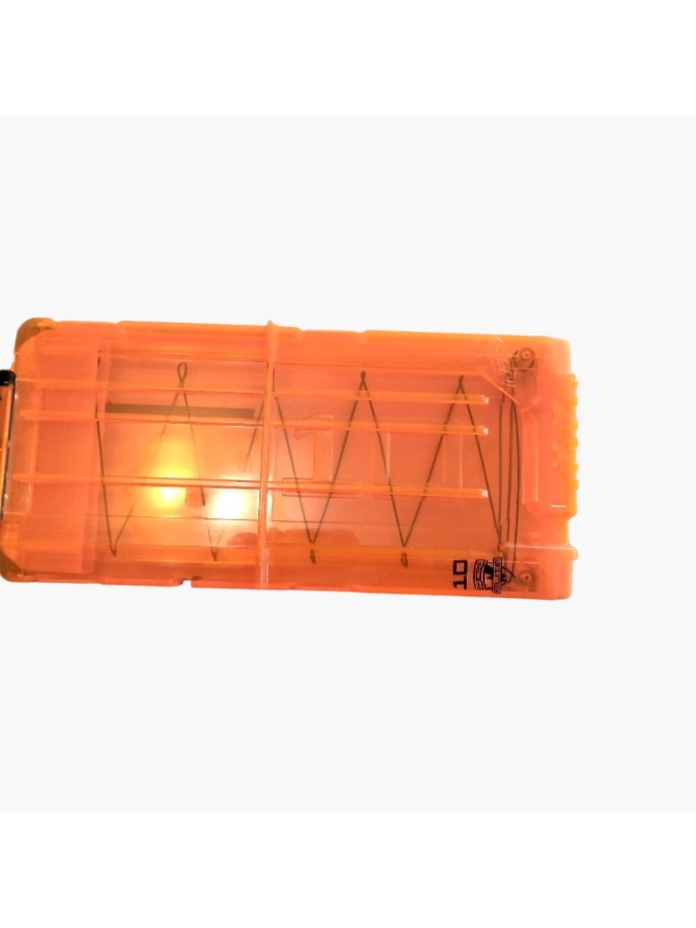 Nerf N Strike Elite 10 Round Dart Clip Box Magazine Orange Replacement